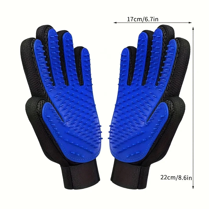 Premium Pet Grooming Gloves (2-Pack)