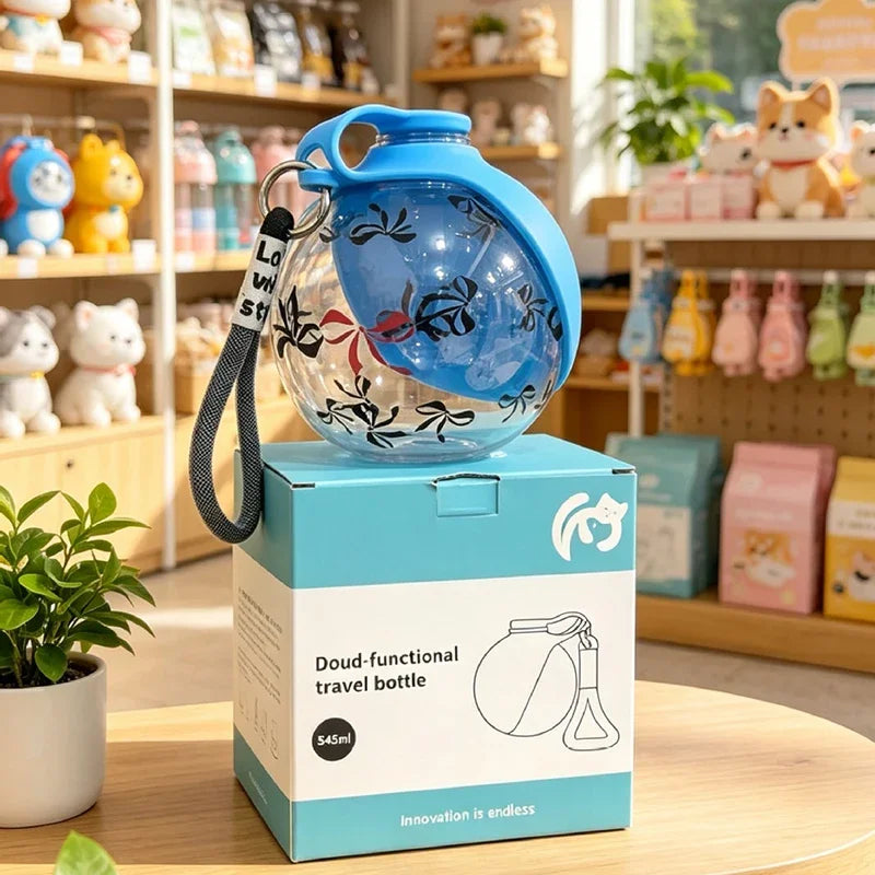 Portable Pet Travel Water Bottle Leak-Proof Dog & Cat Water Bottle