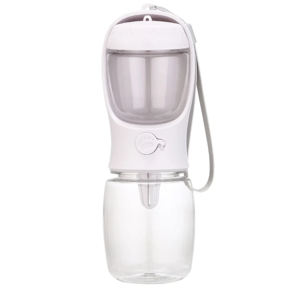 2-in-1 Portable Dog Water & Food Bottle